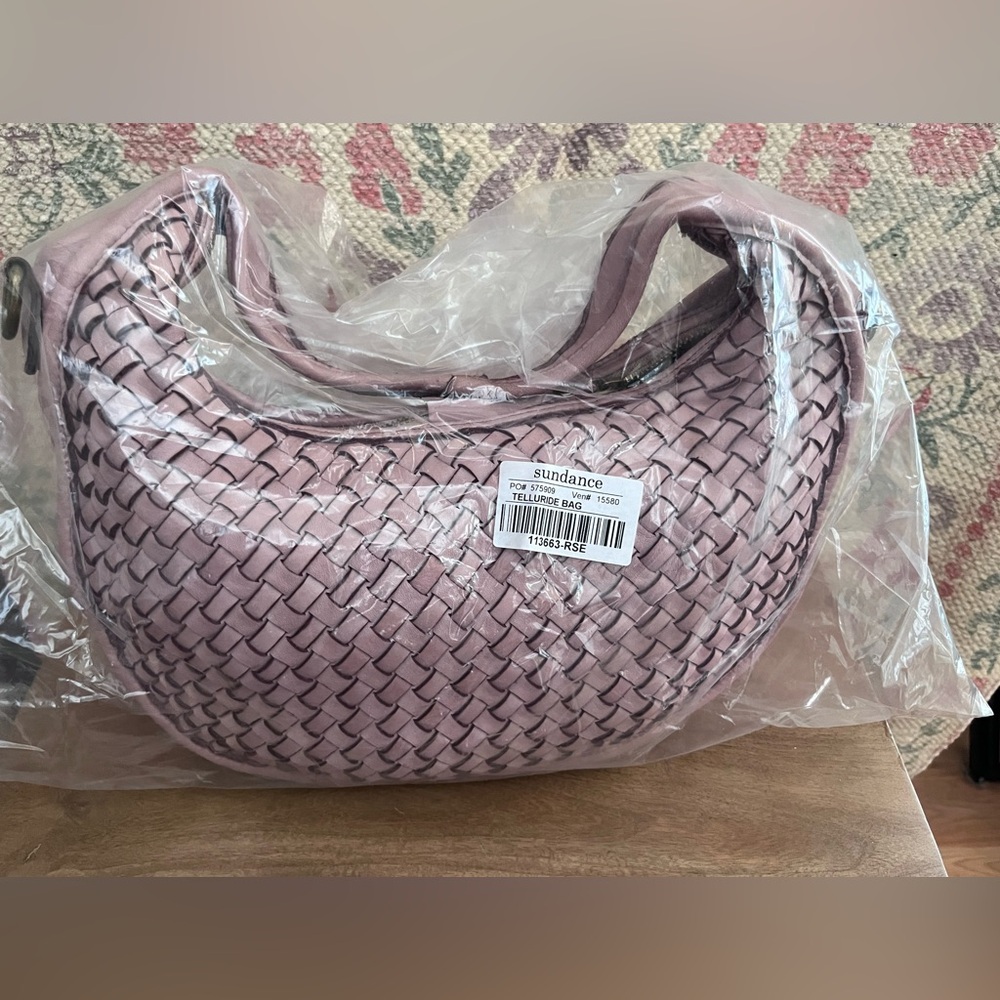 Sundance Telluride Woven Leather Shoulder Bag - Picture 16 of 16